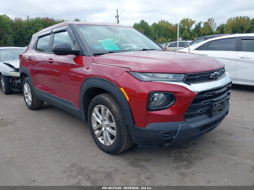 Vin: kl79mnsl7mb142353, lot: 46723236, chevrolet trailblazer awd ls 2021 img_1