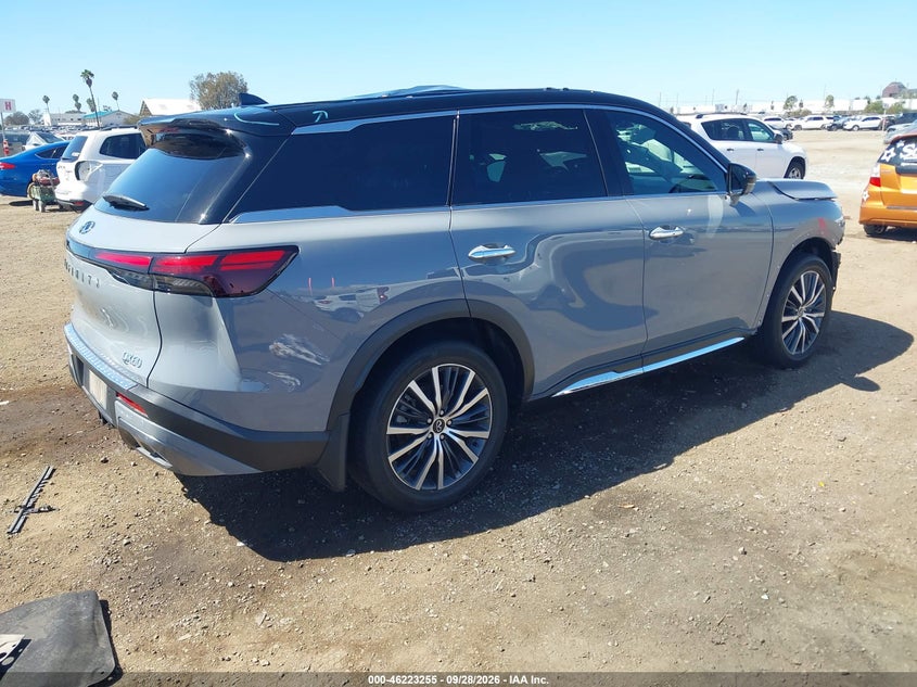 Vin: 5n1al1hu8sc331088, lot: 46723243, infiniti qx60 autograph awd 20254