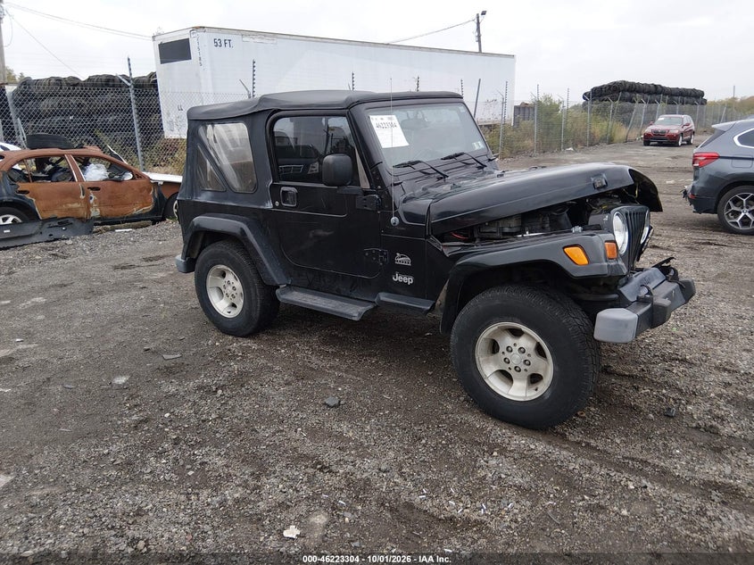 2003 JEEP WRANGLER SAHARA