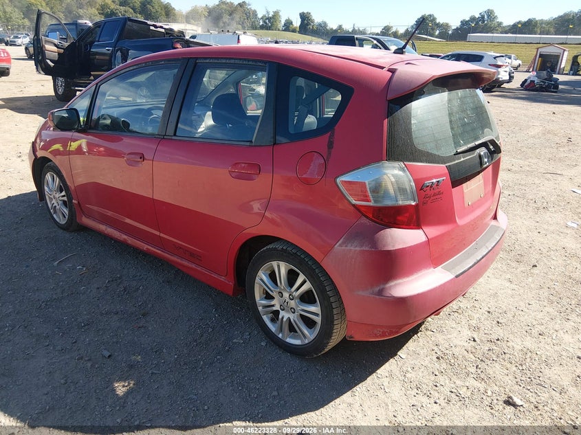 Vin: jhmge8h46ac013551, lot: 46723316, honda fit sport 20103