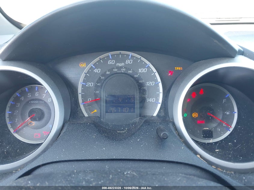 HONDA FIT 2010 VIN JHMGE8H46AC013551