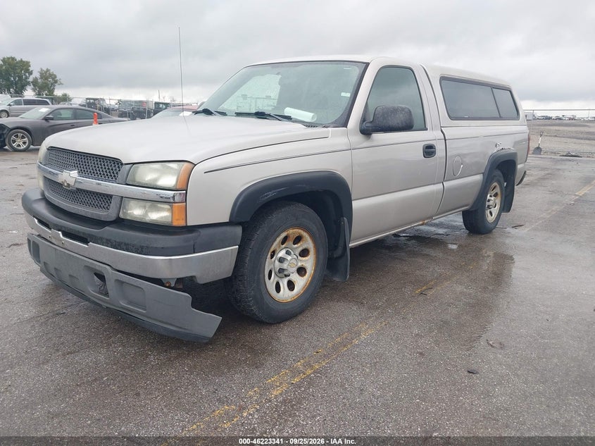 2005 Chevrolet Silverado, Звичайний знос, IAAI, VIN 1GCEC14X15Z145383 — фото 2