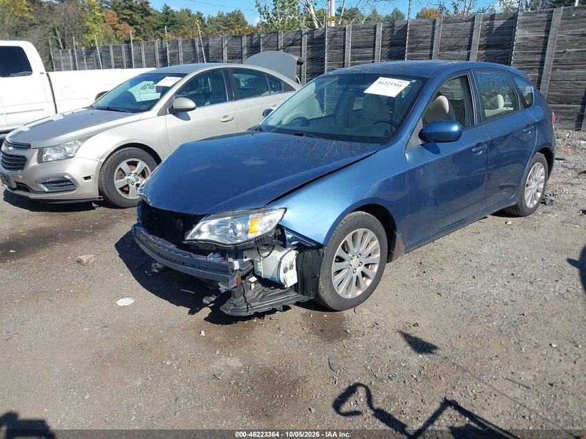 SUBARU IMPREZA 2009 VIN JF1GH60629H816324
