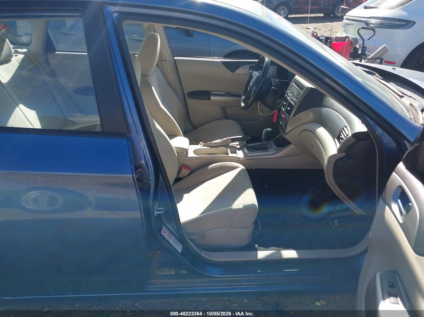 SUBARU IMPREZA 2009 VIN JF1GH60629H816324
