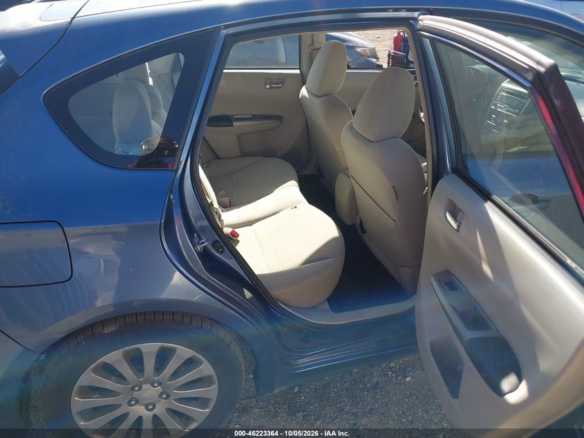 SUBARU IMPREZA 2009 VIN JF1GH60629H816324
