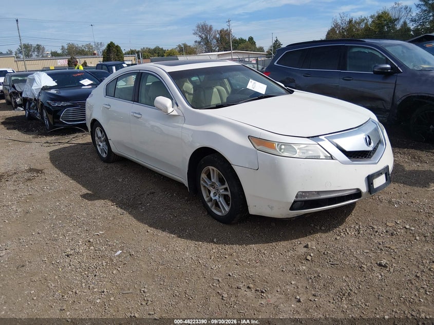 2009 Acura Tl 3.5, Левый перёд, IAAI, VIN 19UUA86559A011469