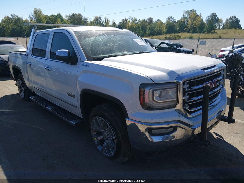 Vin: 3gtu2nec0jg634191, lot: 46723393, gmc sierra 1500 slt 2018 img_1