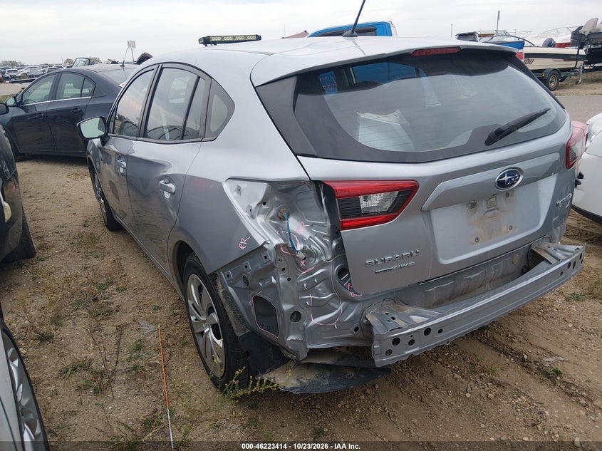 Vin: 4s3gtab6xp3704423, lot: 46723402, subaru impreza base 5-door 20233