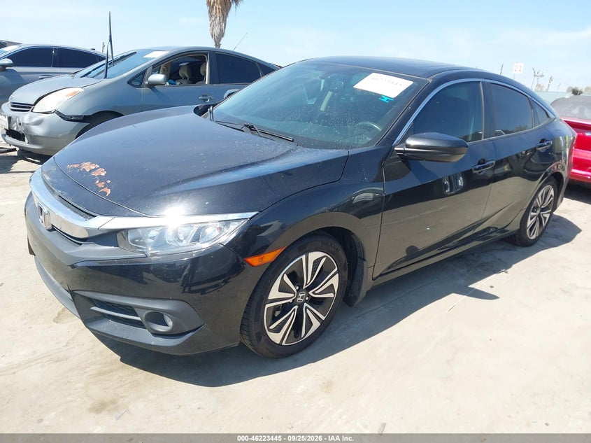 2017 Honda Civic, Звичайний знос, IAAI, VIN 2HGFC1F75HH636403 — фото 2