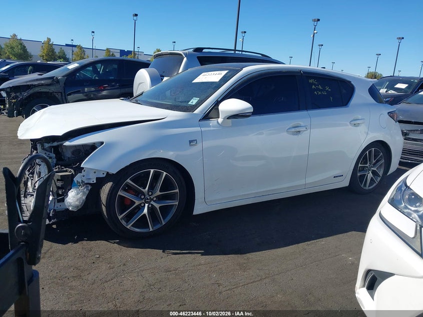 LEXUS CT 200H 2017 VIN JTHKD5BHXH2300737