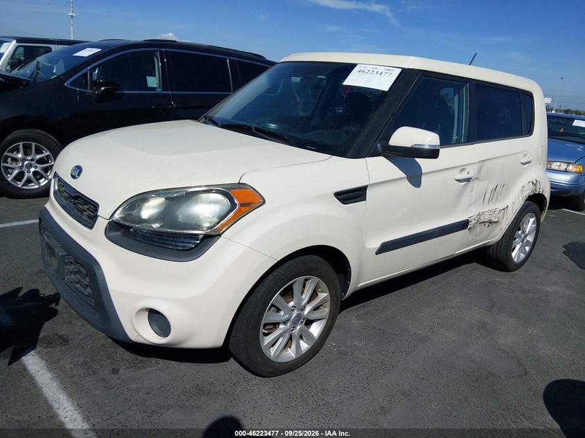 2013 Kia Soul, Лівий бік, IAAI, VIN KNDJT2A63D7542393 — фото 2