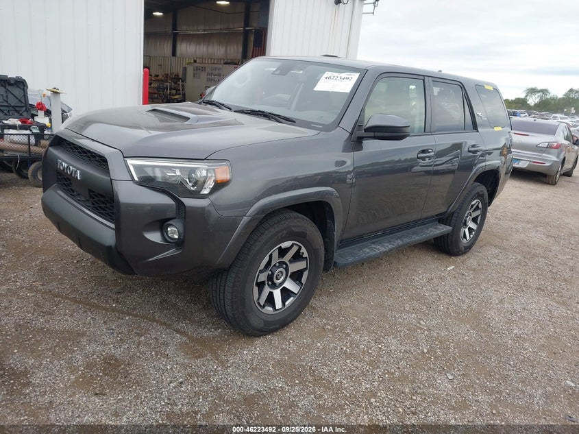 Vin: jtepu5jr4n6051661, lot: 46723480, toyota 4runner trd off road 20222