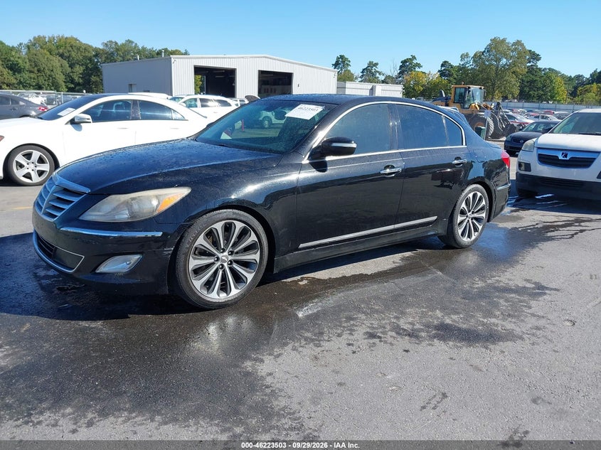 2012 Hyundai Genesis 5.0 R-Spec, Звичайний знос, IAAI, VIN KMHGC4DH7CU183614 — фото 2