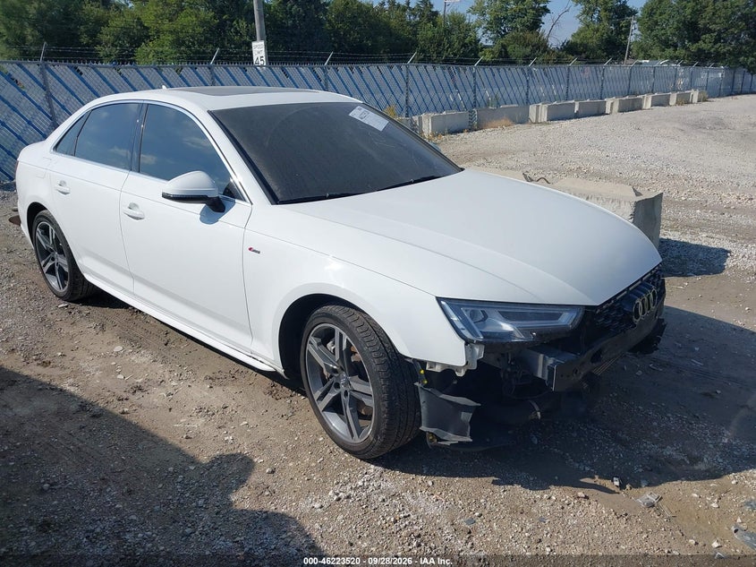 Vin: wauenaf47ja181937, lot: 46723508, audi a4 2.0t premium/2.0t tech premium 2018 img_1