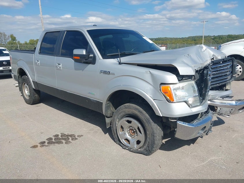 Vin: 1ftfw1et8dkg49444, lot: 46723516, ford f-150 lariat 2013 img_1