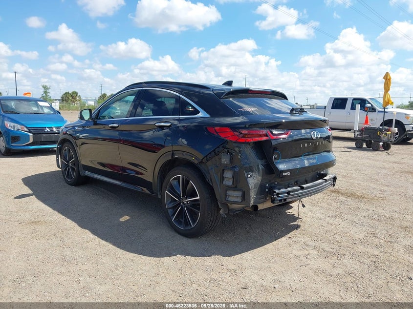 Vin: 3pcaj5j39nf100145, lot: 46723524, infiniti qx55 luxe awd 20223