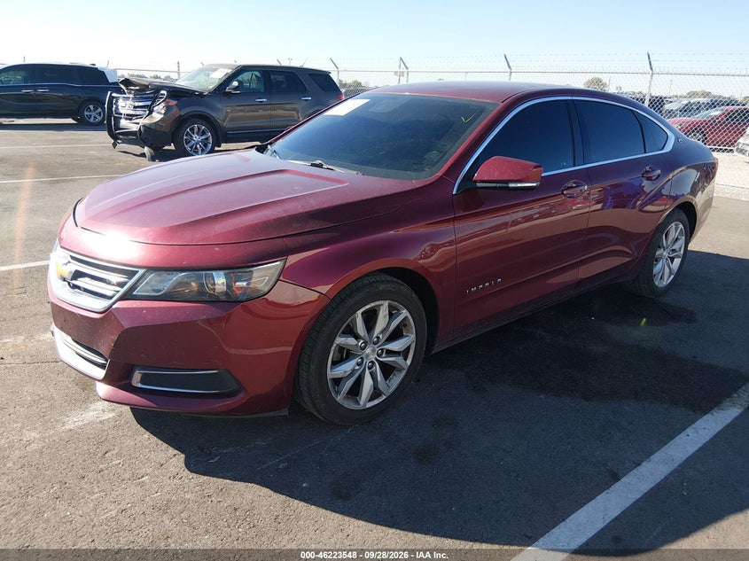 Vin: 2g1115s3xg9153970, lot: 46723536, chevrolet impala 2lt 20162