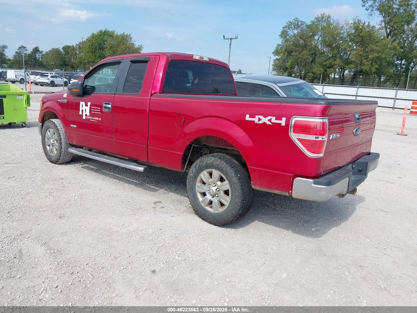 Vin: 1ftfx1et8cfb94521, lot: 46723551, ford f-150 xlt 20123