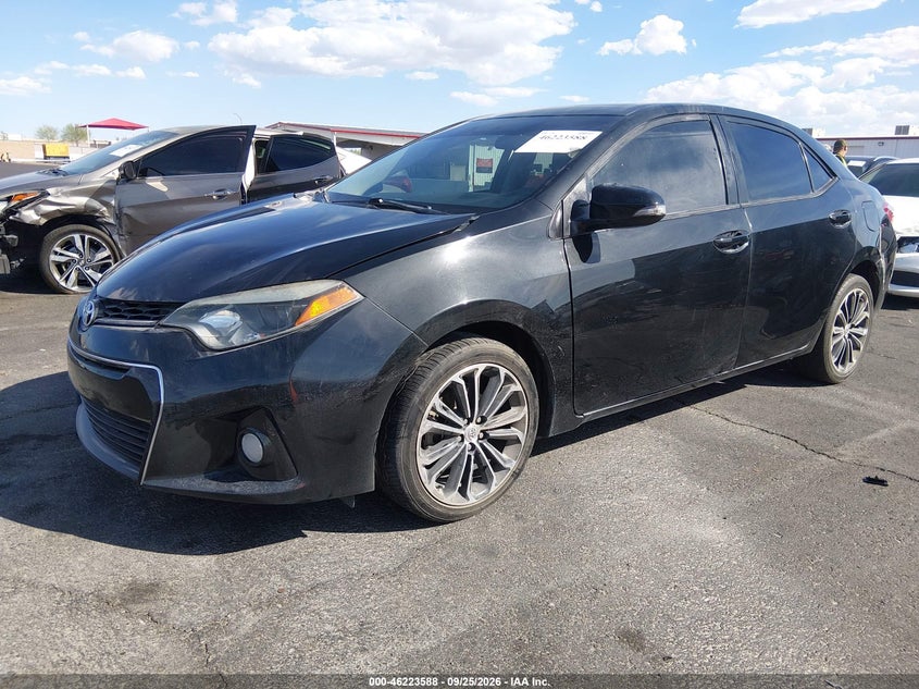 2014 Toyota Corolla, Обидва боки, IAAI, VIN 2T1BURHE8EC068657 — фото 2