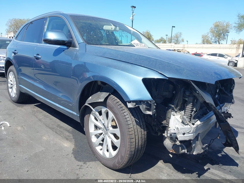 2015 Audi Q5 2.0T Premium, Front, IAAI, VIN WA1LFAFP7FA121515