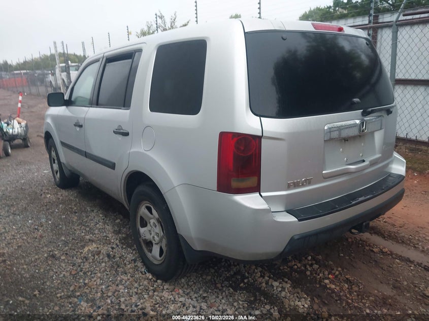HONDA PILOT 2009 VIN 5FNYF48289B053994