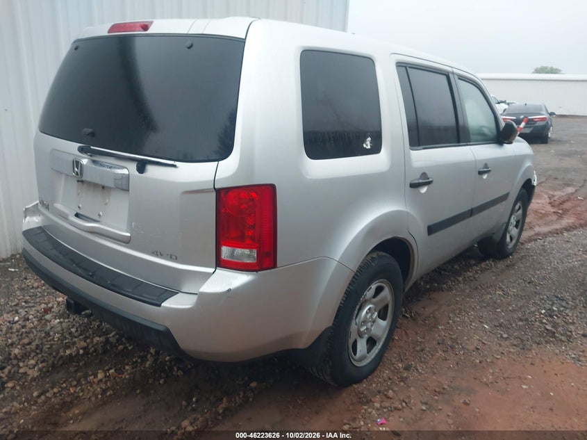 HONDA PILOT 2009 VIN 5FNYF48289B053994