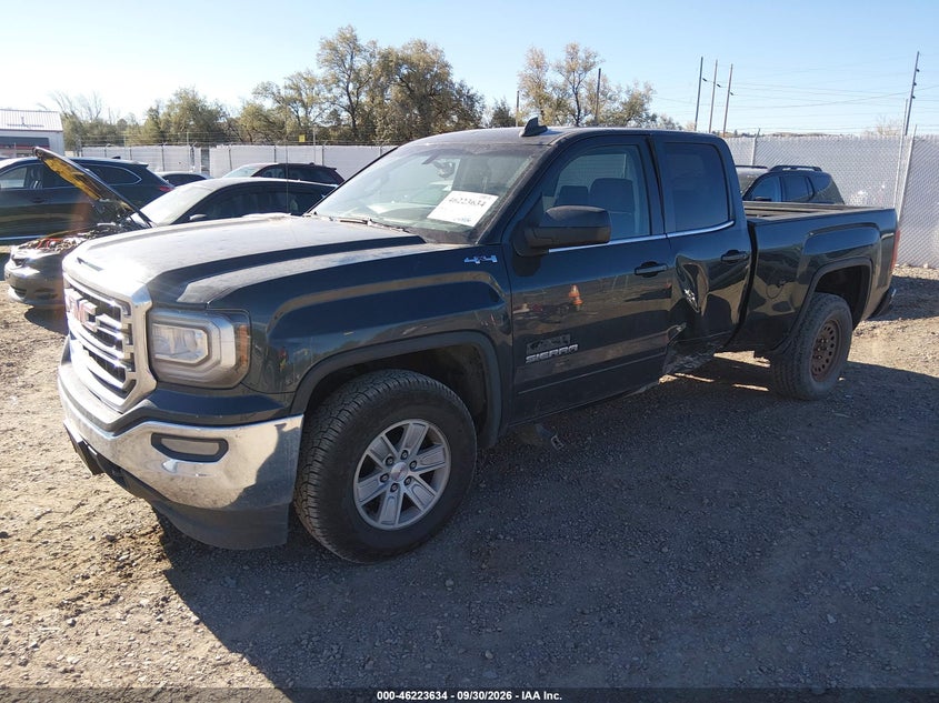 Vin: 1gtv2mec6hz259836, lot: 46723622, gmc sierra 1500 sle 20172