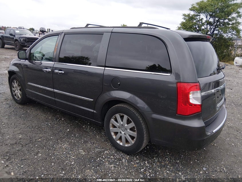 Vin: 2c4rc1bg9gr148906, lot: 46723629, chrysler town & country touring 20163