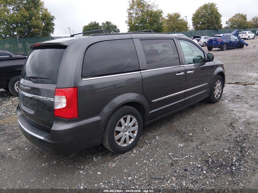 Vin: 2c4rc1bg9gr148906, lot: 46723629, chrysler town & country touring 20164