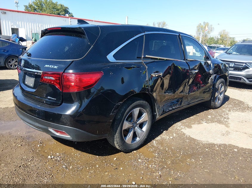 Vin: 5fryd4h20gb061458, lot: 46723632, acura mdx acurawatch plus package 20164