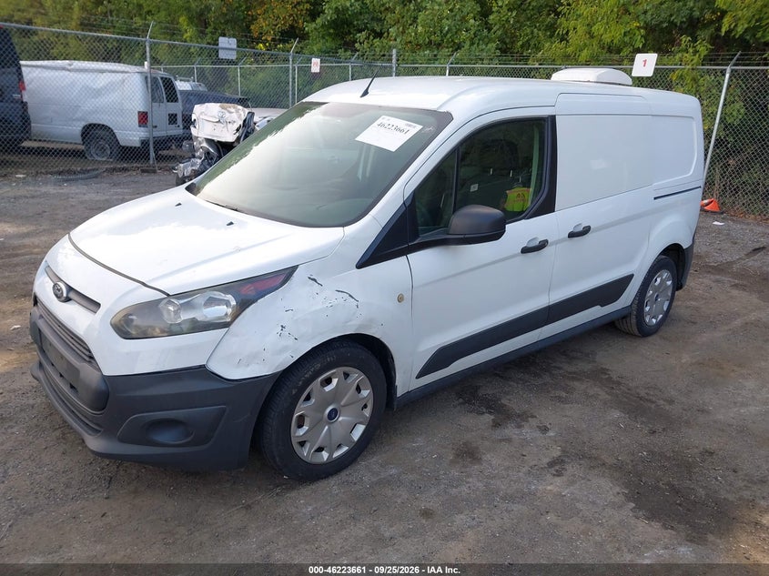 2016 Ford Transit Connect, Звичайний знос, IAAI, VIN NM0LS7E73G1272825 — фото 2