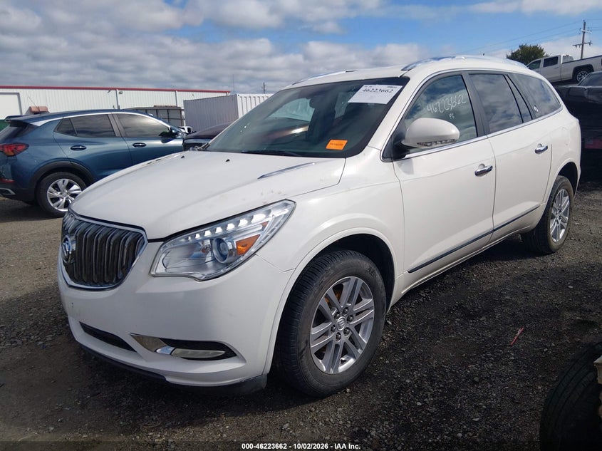Vin: 5gakrakd6ej124457, lot: 46723650, buick enclave convenience 20142