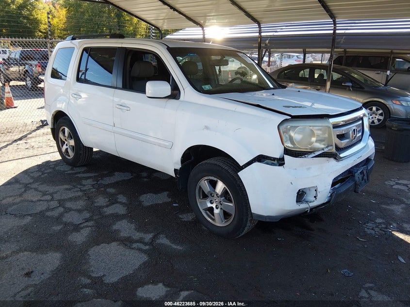 HONDA PILOT 2011 VIN 5FNYF4H59BB075616