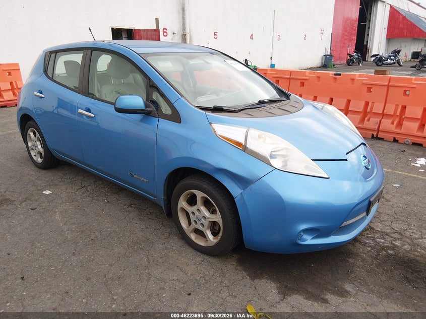 NISSAN LEAF 2013 VIN 1N4AZ0CP6DC406877