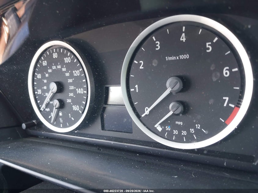 BMW 525XI 2007 VIN WBANF335X7CW69458