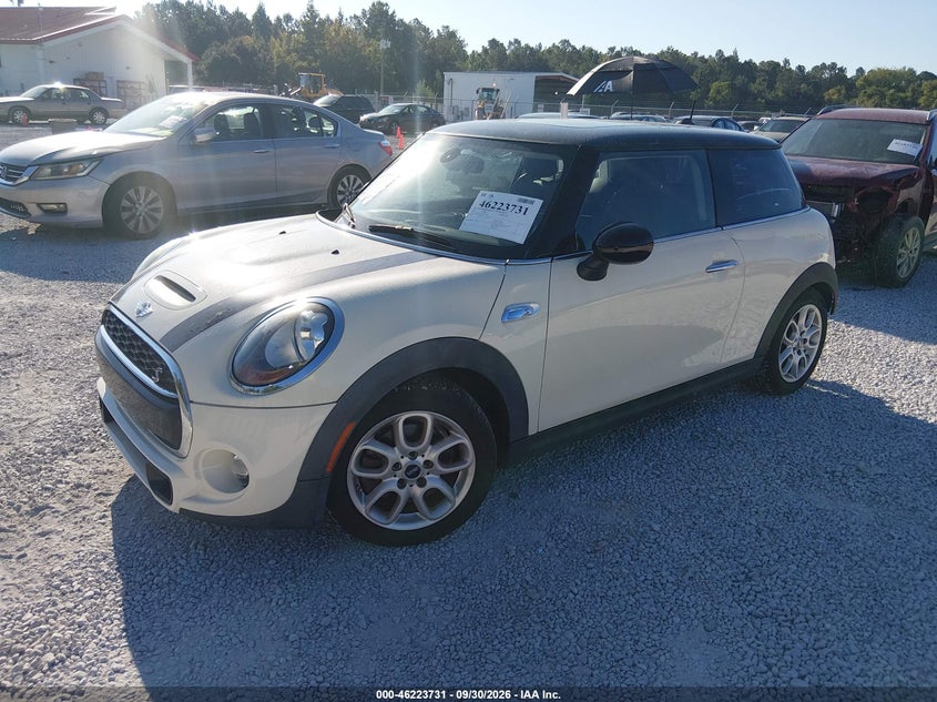 2015 Mini Hardtop Cooper S, Rear, IAAI, VIN WMWXP7C59F2A33229 — photo 2