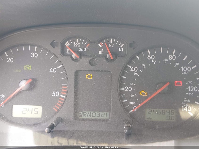 2003 VOLKSWAGEN JETTA auction photo 7