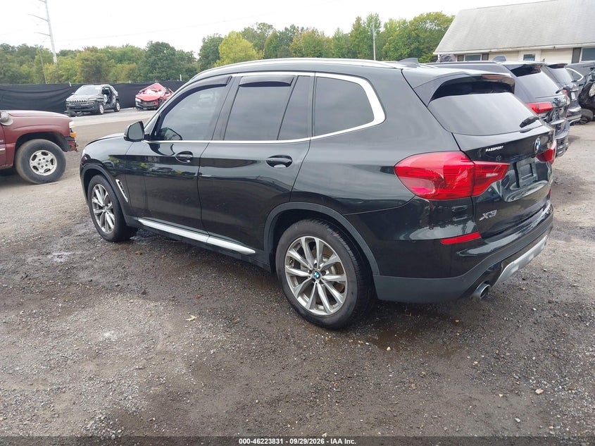 Vin: 5uxtr9c5xjld71232, lot: 46723819, bmw x3 xdrive30i 20183