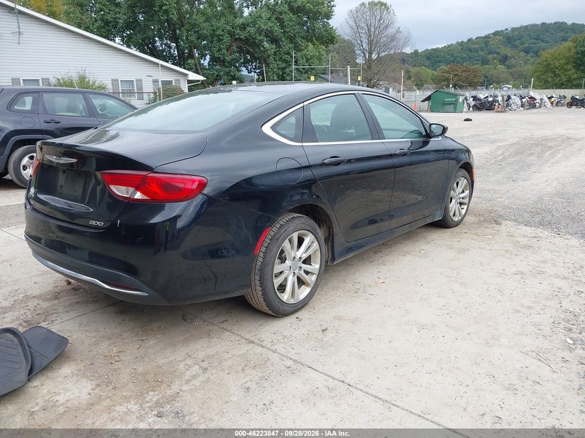 Vin: 1c3cccab1gn166907, lot: 46723835, chrysler 200 limited 20164