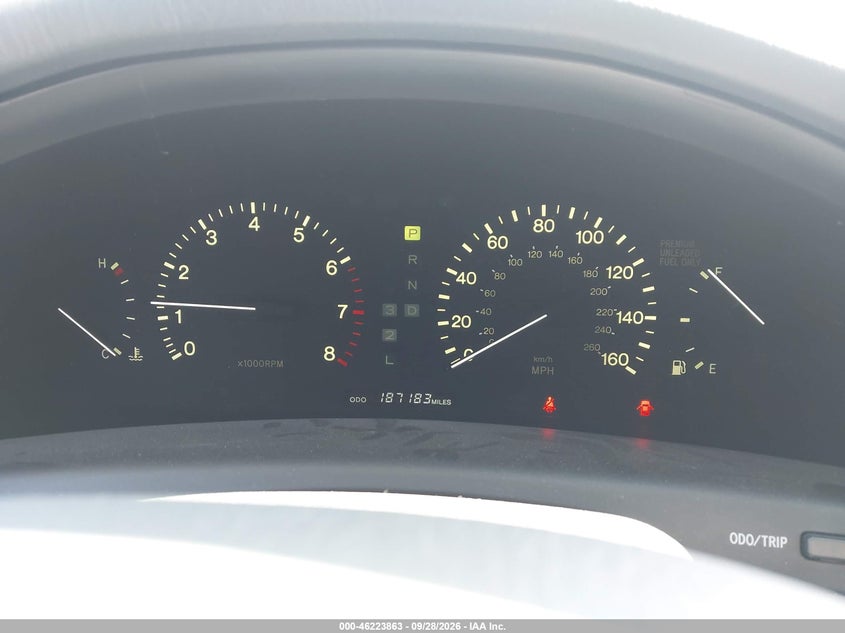 LEXUS LS 400 1997 VIN JT8BH28F0V0078046