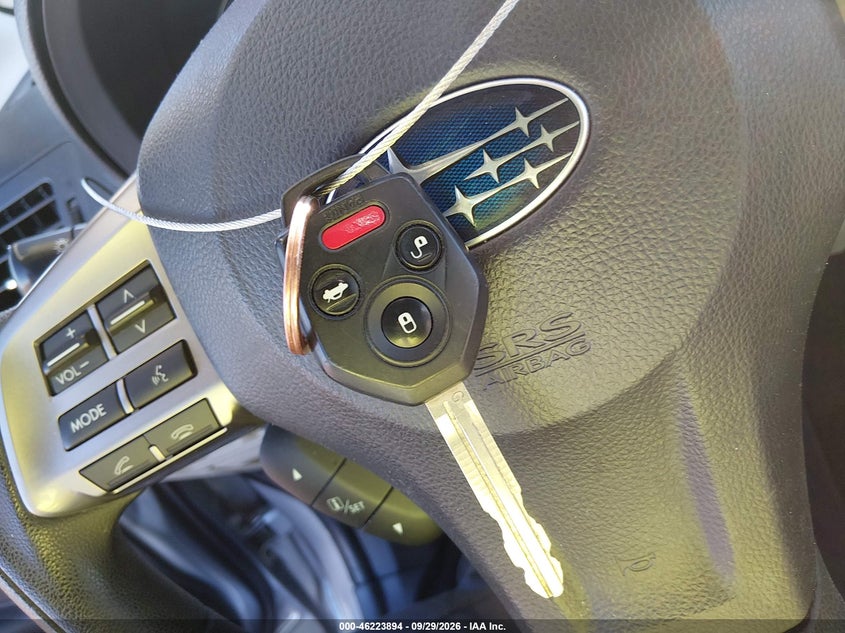 SUBARU FORESTER 2015 VIN JF2SJAGCXFH502814