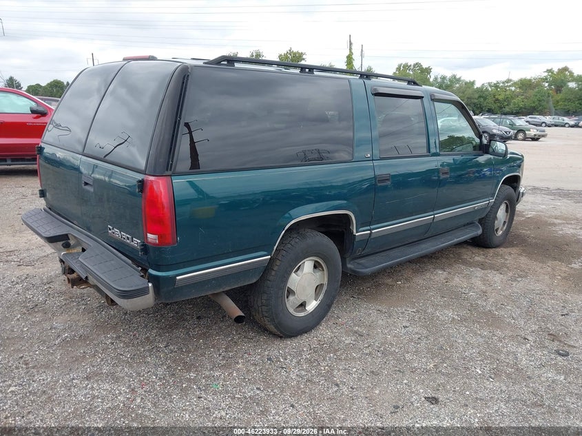 CHEVROLET SUBURBAN 1500 1999 VIN 3GNFK16R4XG271379