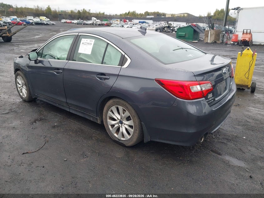 Vin: 4s3bnaf61g3015479, lot: 46723923, subaru legacy 2.5i premium 20163