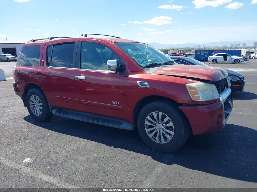 NISSAN ARMADA 2006 VIN 5N1AA08A86N708129