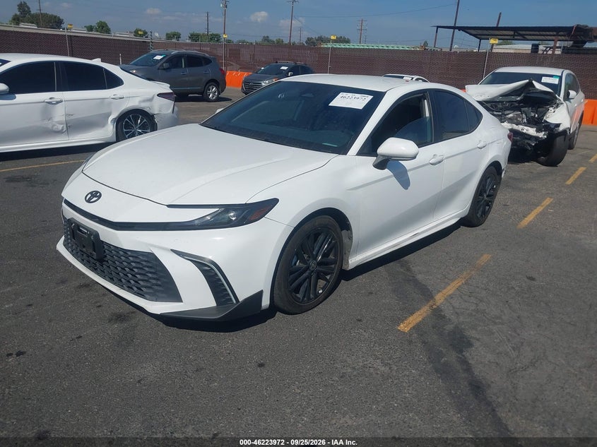 2025 Toyota Camry, Rear, IAAI, VIN 4T1DAACK7SU524044 — photo 2
