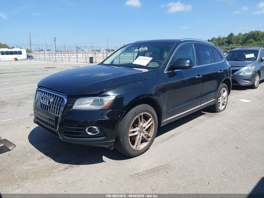 2015 Audi Q5, Обычный износ, IAAI, VIN WA1LFAFP7FA085194 — фото 2