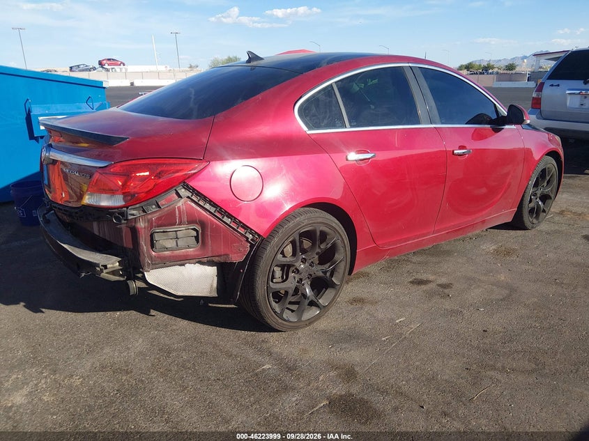 BUICK REGAL 2013 VIN 2G4GV5GV5D9212737