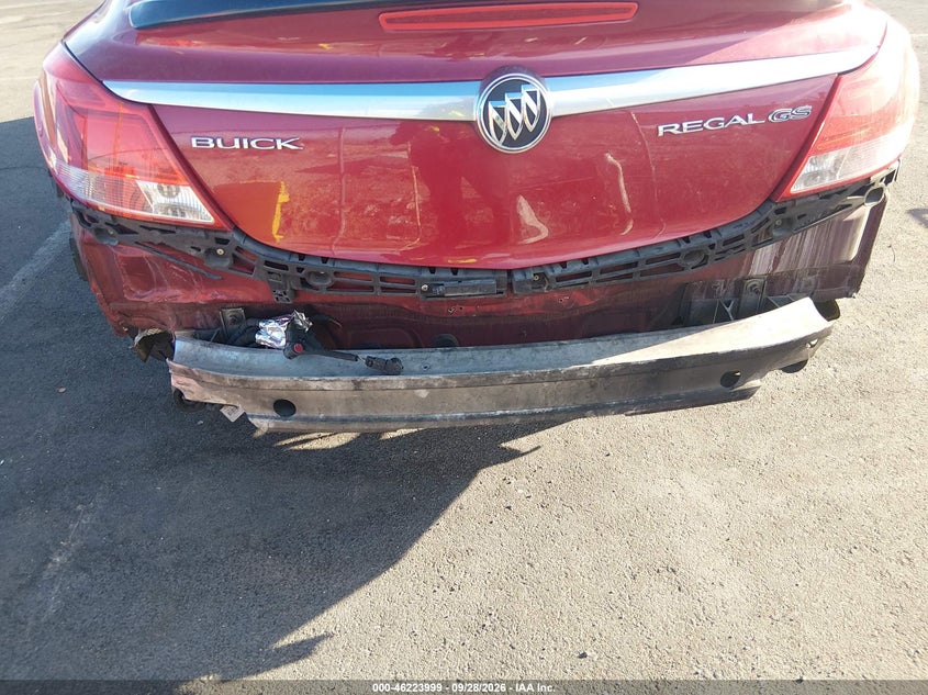 BUICK REGAL 2013 VIN 2G4GV5GV5D9212737