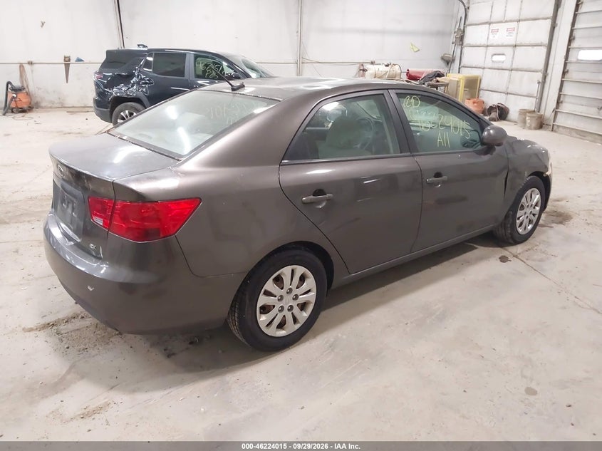 Vin: knafu4a24b5455538, lot: 46724003, kia forte ex 20114