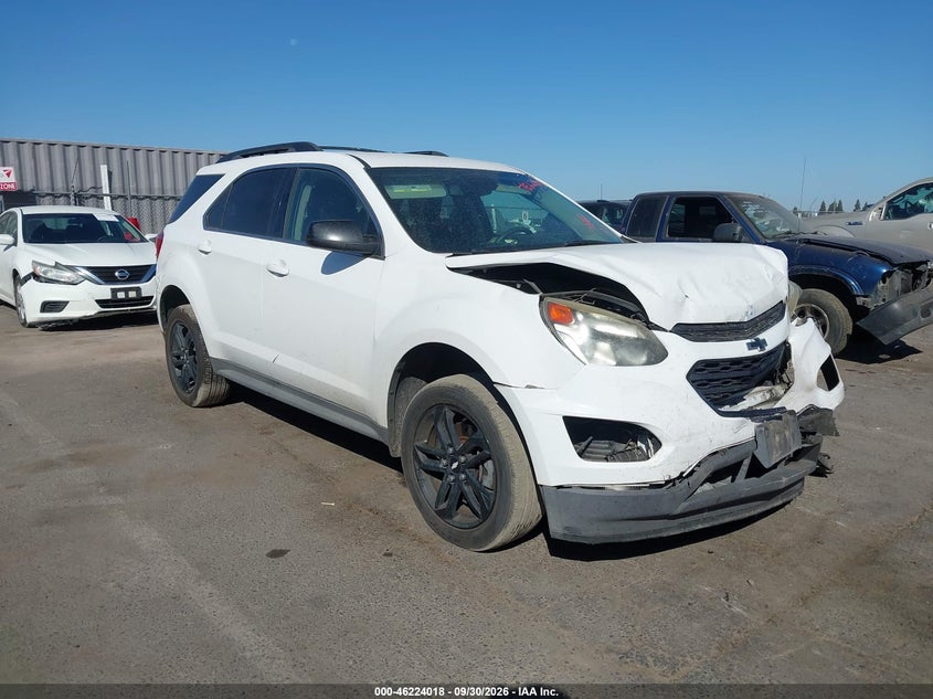 Vin: 2gnalcek8h1553591, lot: 46724006, chevrolet equinox lt 20171